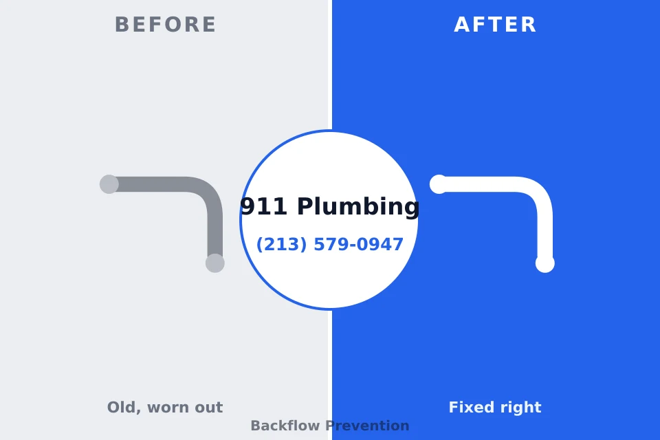 Before and after: plumbing repair Newburgh Heights, OH